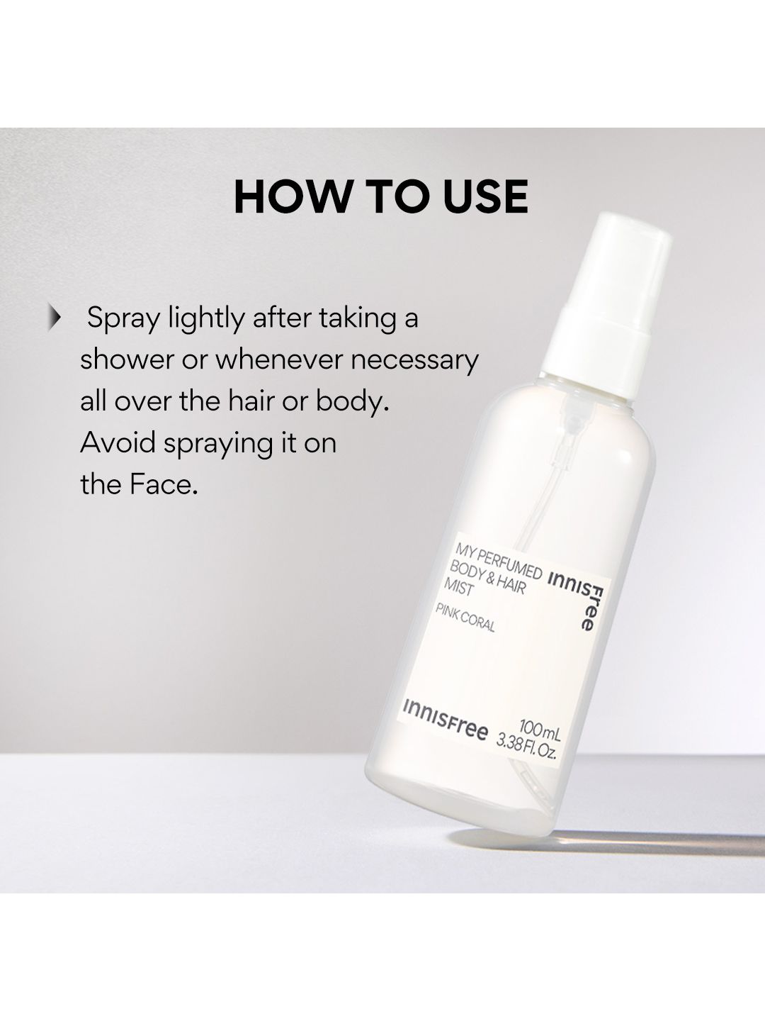  Innisfree My Perfumed Body & Hair Mist Pink Coral 100ml 